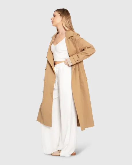 Empirical Trench Coat - Cream