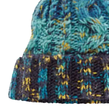 Beechfield - ® Womens/Ladies Corkscrew Pom Pom Beanie