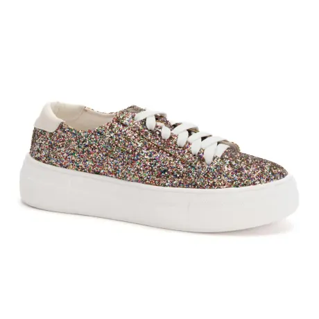 Corkys Footwear - Confetti Platform Glitter Sneaker