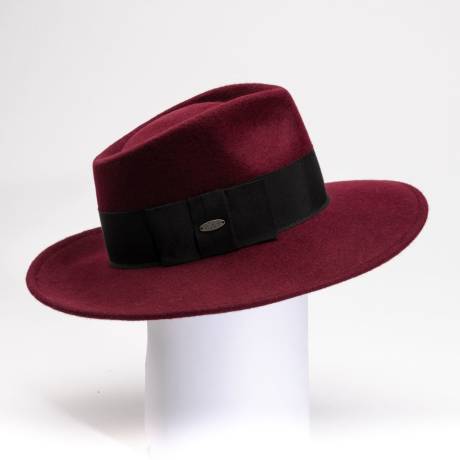 Canadian Hat 1918 - Fabian - Grand Fedora Avec Ruban Gros-Grain