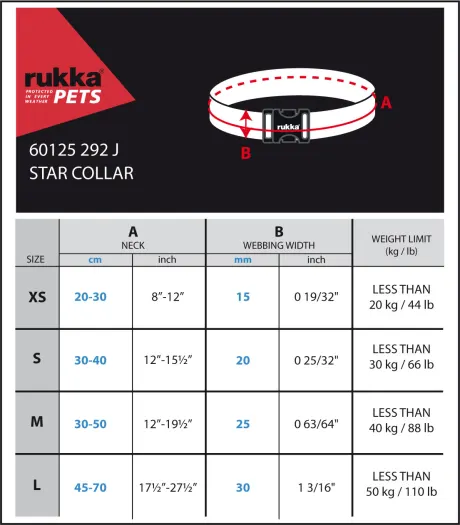 RUKKA - STAR COLLAR M