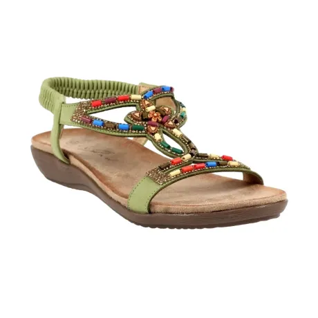 Lunar - Womens/Ladies Mariella Beaded Sandals