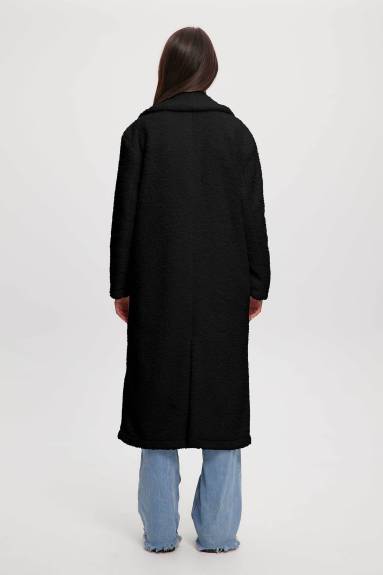 Noize - Franny Long Vegan Sherpa Coat