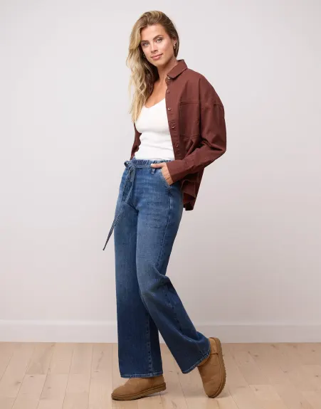 Yoga Jeans- Classic Rise Wide Leg