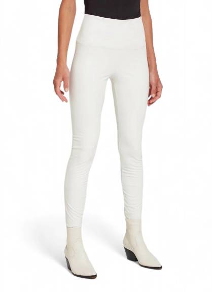 Lysse LEGGING EN CUIR TEXTURÉ