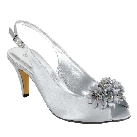 Lunar - Womens/Ladies Sabrina Corsage Court Shoes