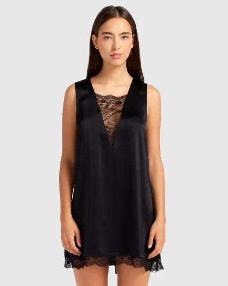 Belle & Bloom After Party Lace Mini Dress