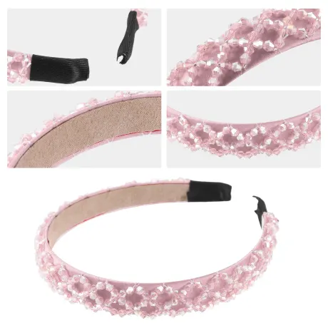 Unique Bargains - Rhinestone Embellished Headband