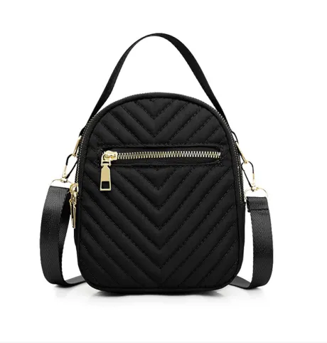 NICCI NYLON QUILTED BAG