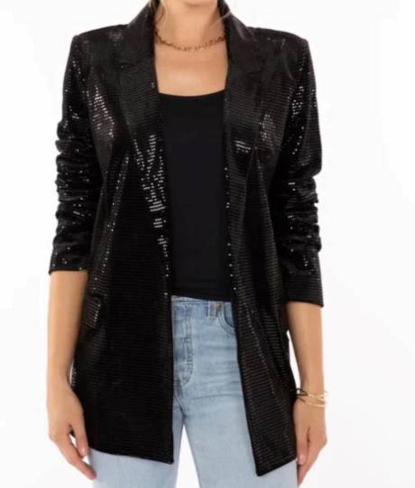 bishop + young - Steal The Night Sequin Blazer