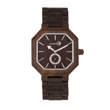 Earth Wood - Acadia Bracelet Watch - Dark Brown