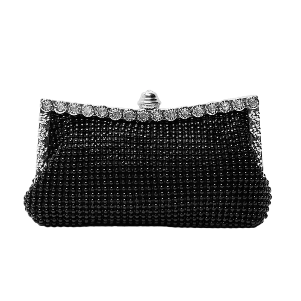 Where's That From - Caroline Embellished Crystal Evening Clutch Bag