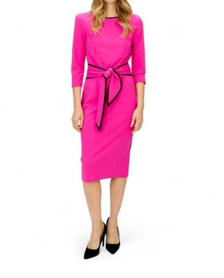 Joseph Ribkoff - Contrast Trim Dress