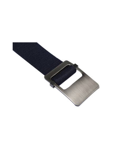 Unique Bargains- Unisex Canvas Web Belt with Metal Slide Buckle