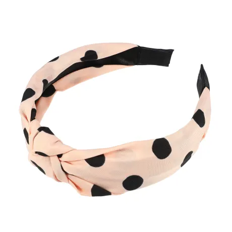 Unique Bargains- Polka Dot Wide Knotted Headband