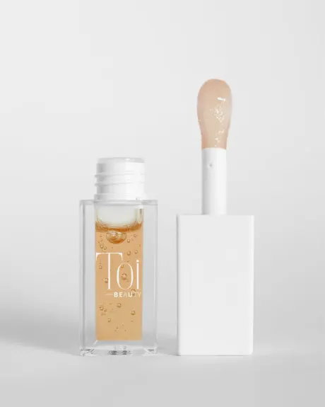 Toi Beauty Huile à lèvres hydratante haute brillance Champagne