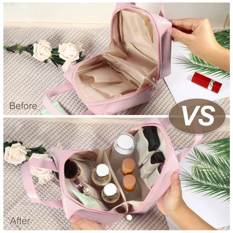 Unique Bargains- Handhold Travel Makeup Organizer Large