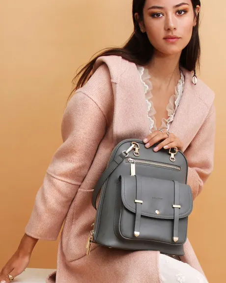 Belle & Bloom 5th Ave Leather Backpack