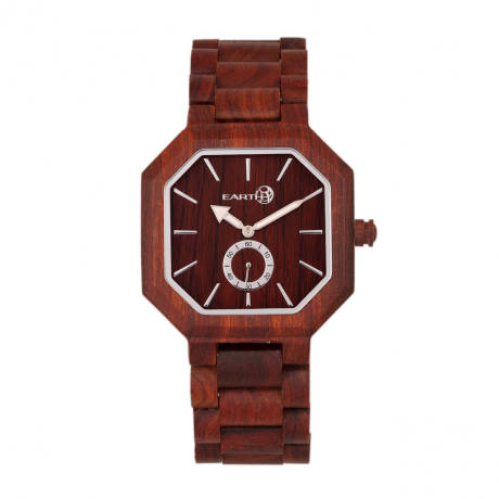 Earth Wood - Montre-bracelet Acadia - Marron foncé