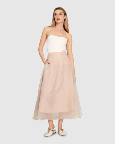 Make My Dreams Ballet Skirt - Dusty Rose