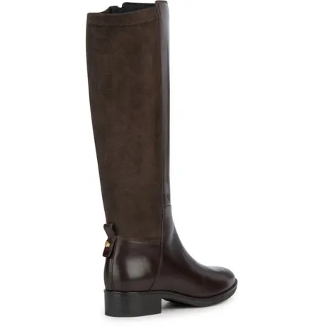 Geox - Womens/Ladies D Felicity D Leather Calf Boots