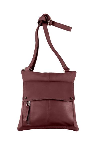 CHAMPS Leather Ultimite Organizer Crossbody bag with RFID Protection