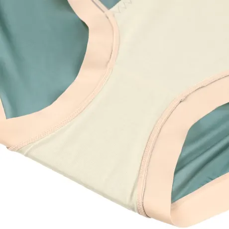 Allegra K- Slip confort taille haute découpé au laser pour femme