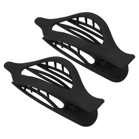 Unique Bargains - 2pcs Plastic Hair Claws Hair Barrettes