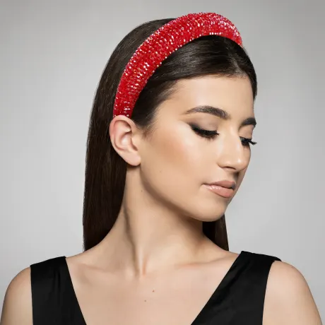 Unique Bargains- Rhinestone Bling Padded Headband Hairband