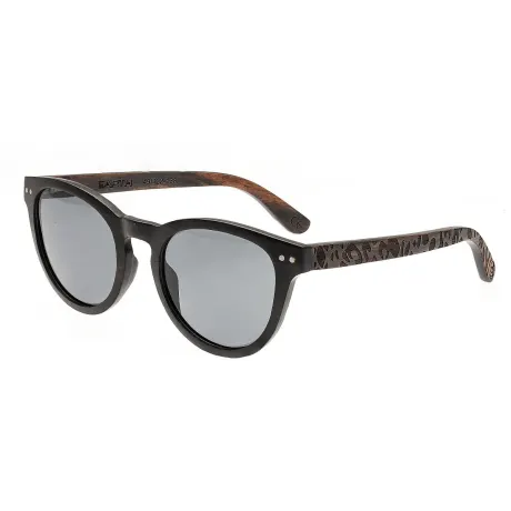 Earth Wood - Copacabana Polarized Sunglasses - Espresso/Black