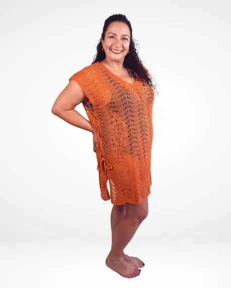 Urban Lux Resort Short Crochet Cover Up