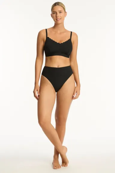 Sea Level Swim  Eco Essentials Retro High Waist Swim Pant