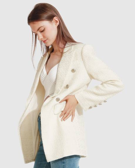 Belle & Bloom Princess Polina Tweed Blazer