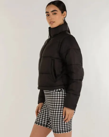 Rebody - On The Go Puffer Convertible Jacket Vest