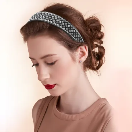 Unique Bargains- 1 Pcs Wide-brimmed Headband