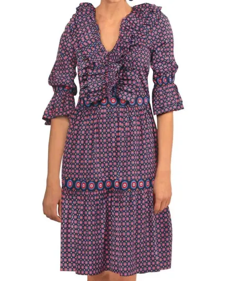 GRETCHEN SCOTT Robe Foulard Posh