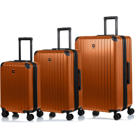 CHAMPS - Element Collection 3pc Expandable Hardside Luggage Set