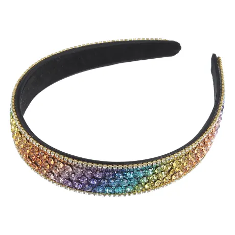 Unique Bargains - Rhinestone Wide Headband