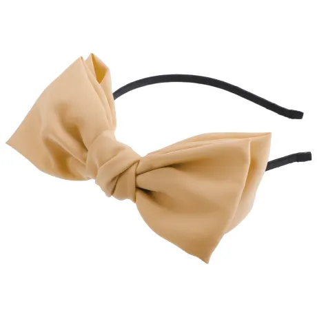 Unique Bargains - Satin Bow Knot Headband Fashion Hairband