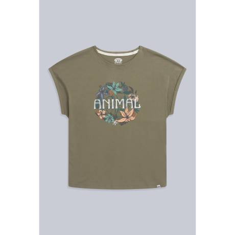 Animal - Womens/Ladies Holly Logo Natural T-Shirt