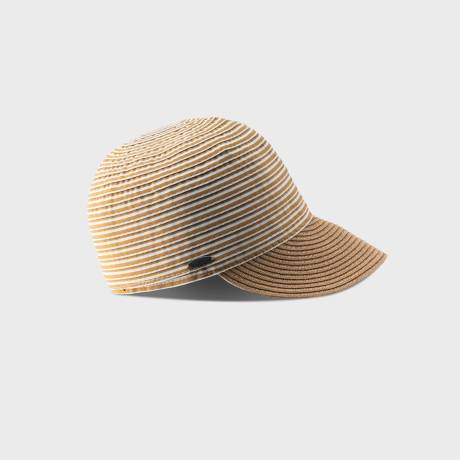 Canadian Hat 1918 - Cloelie - Cap In Ribbon And Straw