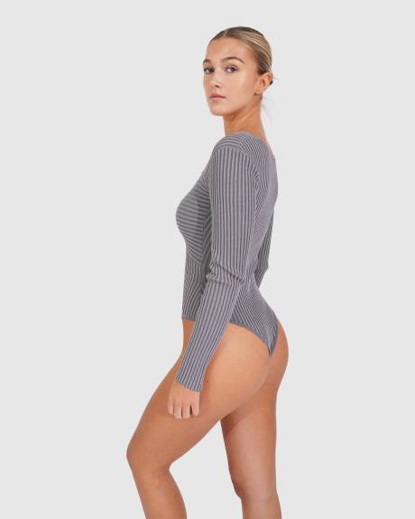 Belle & Bloom - Think Twice Long Sleeve Bodysuit