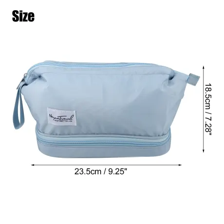 Unique Bargains- Travel Waterproof Toiletry Makeup Bag