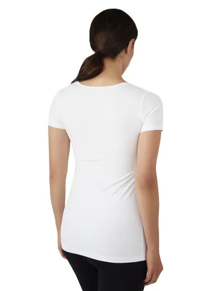 Nia Short Sleeves Round Neck Nursing Top - Modern Eternity Maternity