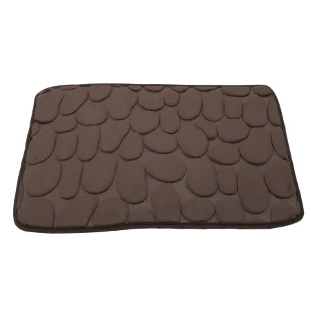 Unique Bargains- Bathroom Rug Mat Cobblestone Pattern