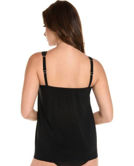 Miraclesuit - Mirage Mesh Inset Underwire Tankini Top