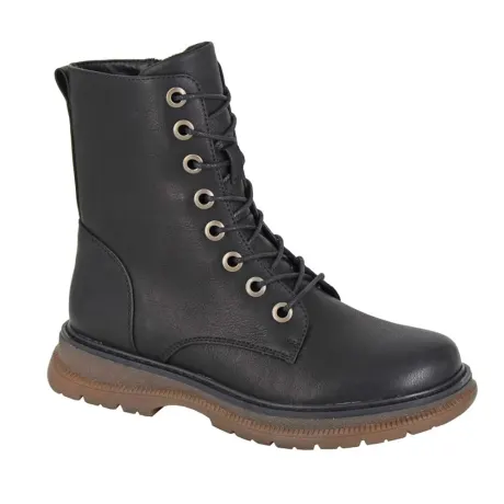 Cipriata - Womens/Ladies Lace Up Combat Boots