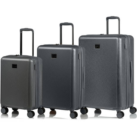 CHAMPS - Iconic II Collection 3pc Hardside Luggage Set