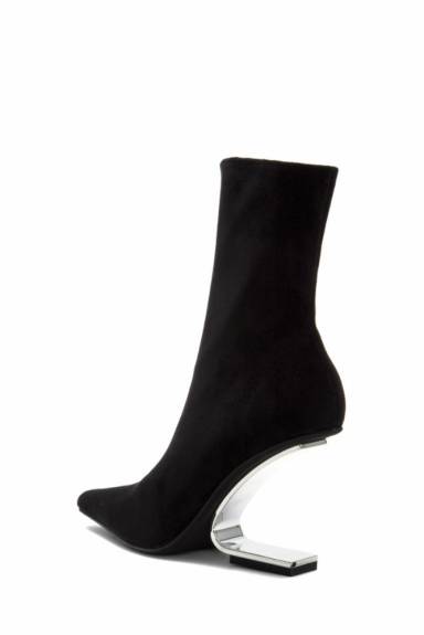 Bottes mi-mollets Jeffrey Campbell en blanc