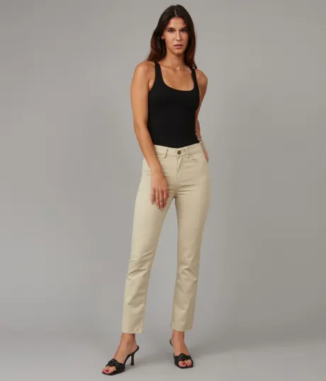 Lola Jeans KATE-SAND Jean slim taille haute